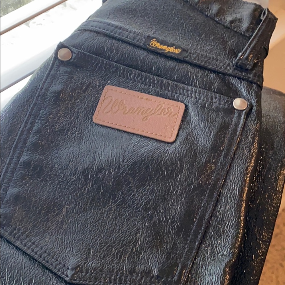 Vintage leather wrangler